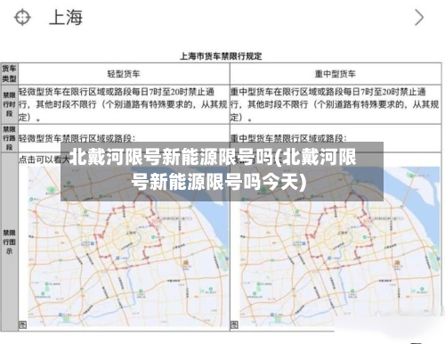 北戴河限号新能源限号吗(北戴河限号新能源限号吗今天)