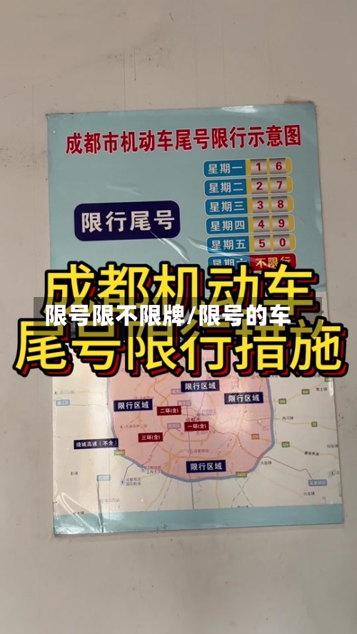 限号限不限牌/限号的车