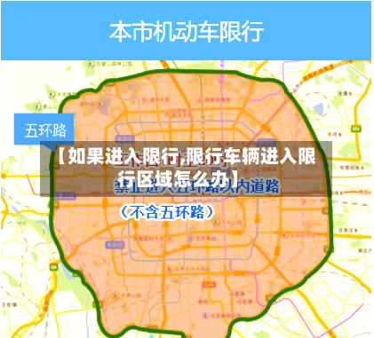 【如果进入限行,限行车辆进入限行区域怎么办】