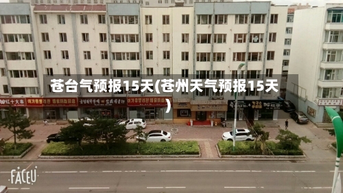 苍台气预报15天(苍州天气预报15天)