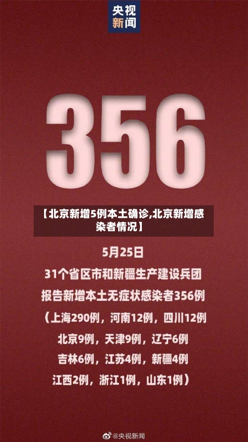 【北京新增5例本土确诊,北京新增感染者情况】