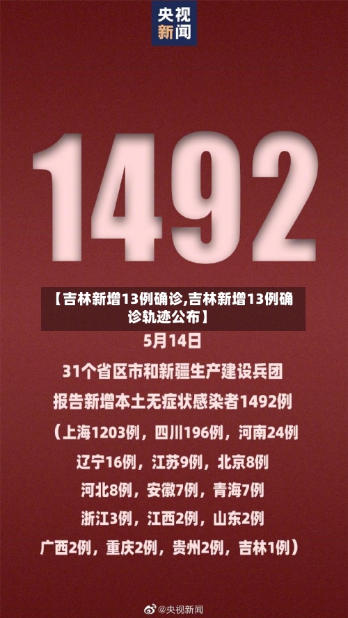 【吉林新增13例确诊,吉林新增13例确诊轨迹公布】
