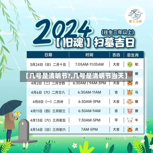 【几号是清明节?,几号是清明节当天】