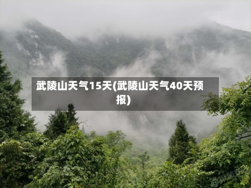 武陵山天气15天(武陵山天气40天预报)