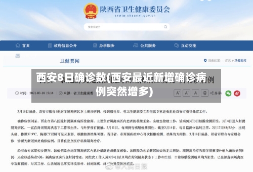 西安8日确诊数(西安最近新增确诊病例突然增多)