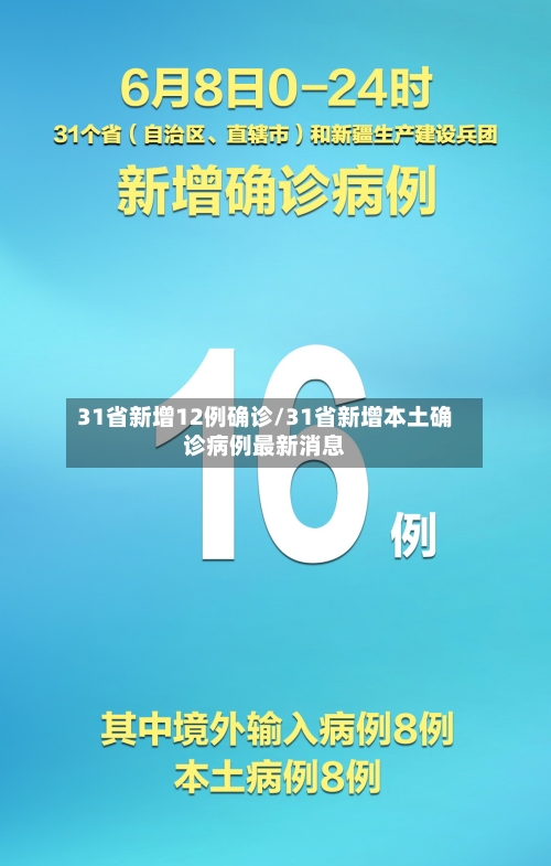 31省新增12例确诊/31省新增本土确诊病例最新消息