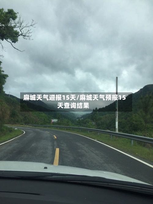 麻城天气迎报15天/麻城天气预报15天查询结果