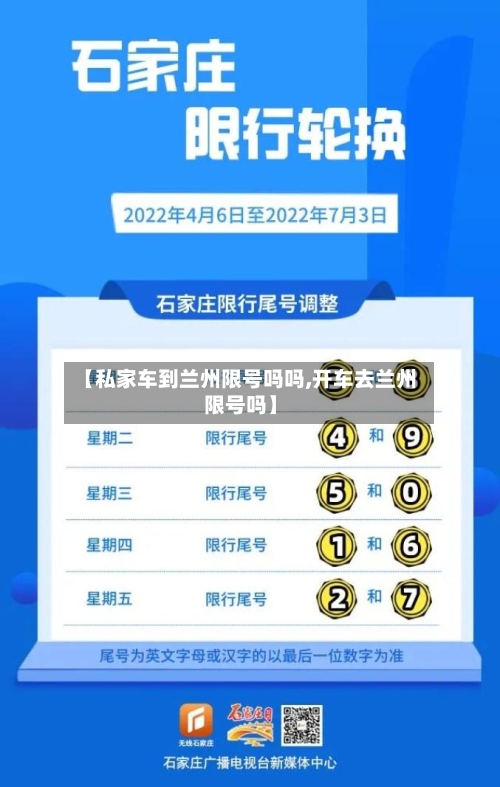【私家车到兰州限号吗吗,开车去兰州限号吗】