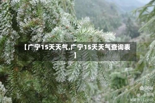【广宁15天天气,广宁15天天气查询表】