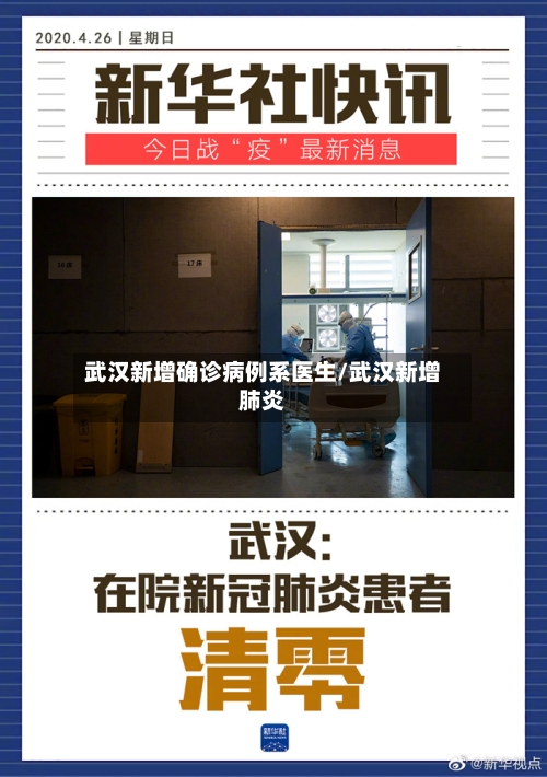 武汉新增确诊病例系医生/武汉新增肺炎
