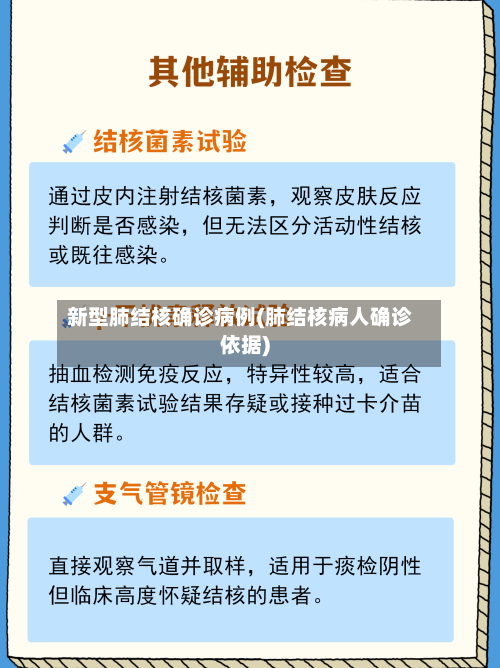 新型肺结核确诊病例(肺结核病人确诊依据)