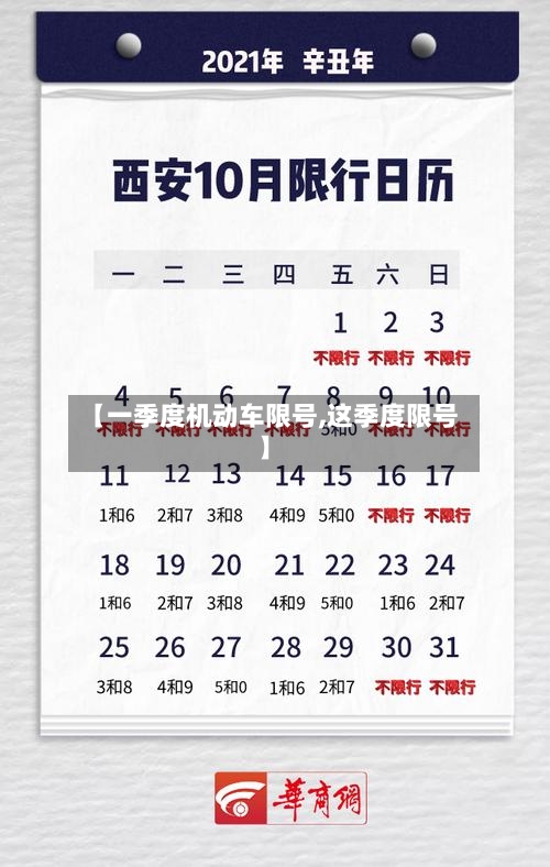 【一季度机动车限号,这季度限号】