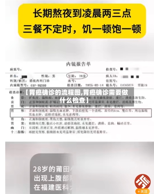 【胃癌确诊的流程图,胃癌确诊需要做什么检查】