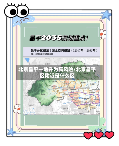 北京昌平一地升为高风险/北京昌平区附近是什么区