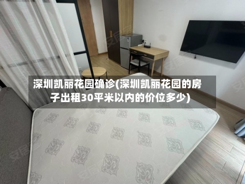 深圳凯丽花园确诊(深圳凯丽花园的房子出租30平米以内的价位多少)