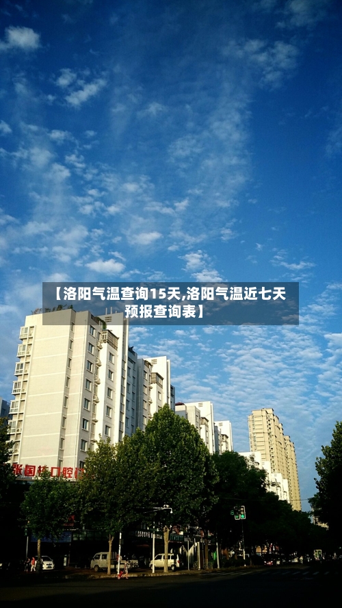 【洛阳气温查询15天,洛阳气温近七天预报查询表】